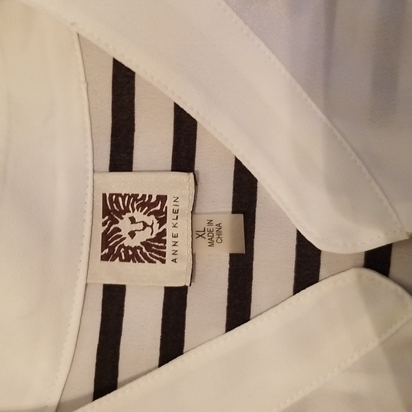 Women's Anne Klein Blouse XL - Picture 3 of 9